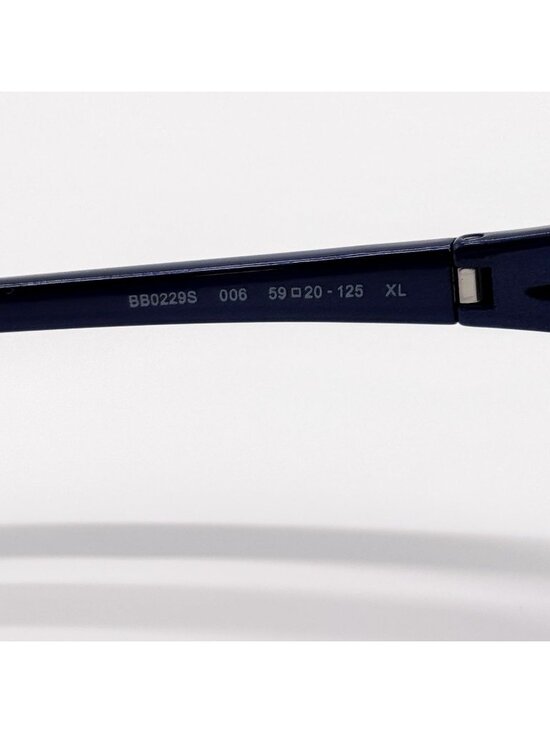NEW BALENCIAGA BB0229S 006 SUNGLASSES BLUE UNISEX EYEWEAR BALENCIAGA